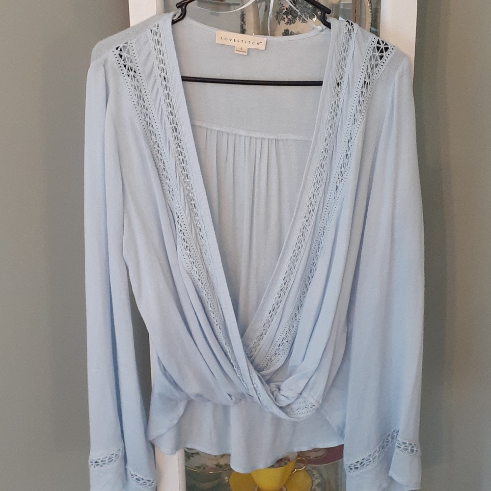 Lovestich Wrap Around Blouse
